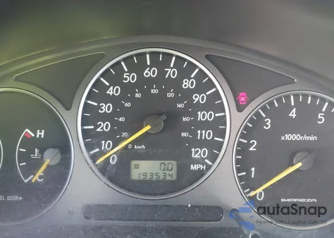 2002 Subaru Impreza 2.5Rs from USA, damaged, VIN JF1GD67532G524234